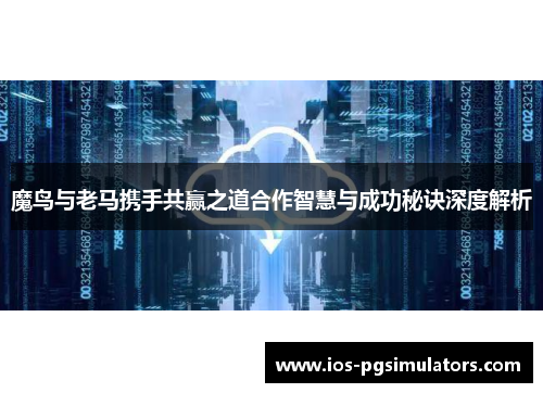 魔鸟与老马携手共赢之道合作智慧与成功秘诀深度解析